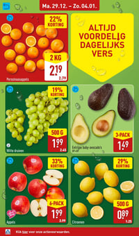 Perssinaasappels aanbieding bij Aldi – geldig van 29.12.2025 t/m 04.01.2026