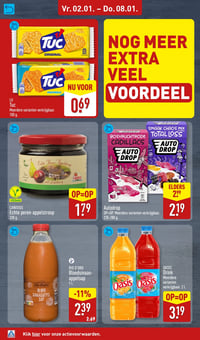 Autodrop aanbieding bij Aldi – geldig van 29.12.2025 t/m 04.01.2026