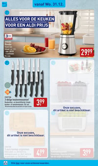 CROFTON Koelkastorganizer aanbieding bij Aldi – geldig van 31.12.2025 t/m 04.01.2026