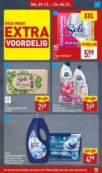 Lenor Zeebries wascollectie aanbieding bij Aldi – geldig van 29.12.2025 t/m 04.01.2026