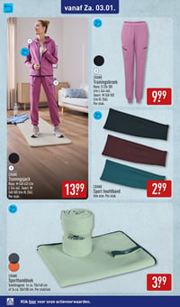 CRANE Trainingsjack aanbieding bij Aldi – geldig van 29.12.2025 t/m 04.01.2026