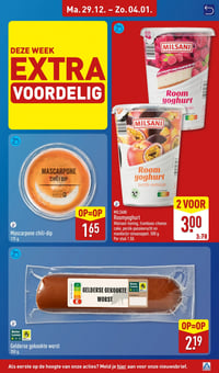 Mascarpone chili-dip aanbieding bij Aldi – geldig van 29.12.2025 t/m 04.01.2026