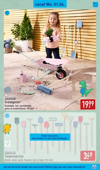 GARDENLINE Tuingereedschap aanbieding bij Aldi – geldig van 01.04.2025 t/m 06.04.2026