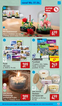 Mini-bouwstenen set aanbieding bij Aldi – geldig van 30.03.2025 t/m 06.04.2026