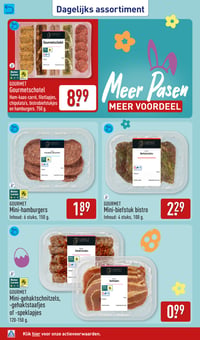 Gourmetschotel aanbieding bij Aldi – geldig van 30.03.2025 t/m 06.04.2026