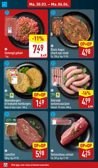 Gemengd gehakt aanbieding bij Aldi – geldig van 30.03.2025 t/m 06.04.2026