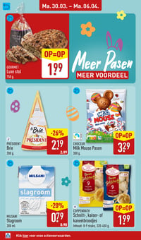 PRÉSIDENT Brie aanbieding bij Aldi – geldig van 30.03.2025 t/m 06.04.2026