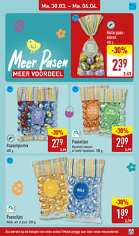 Paaseitjes aanbieding bij Aldi – geldig van 30.03.2025 t/m 06.04.2026