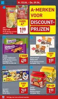 Mini-mix aanbieding bij Aldi – geldig van 30.03.2025 t/m 06.04.2026