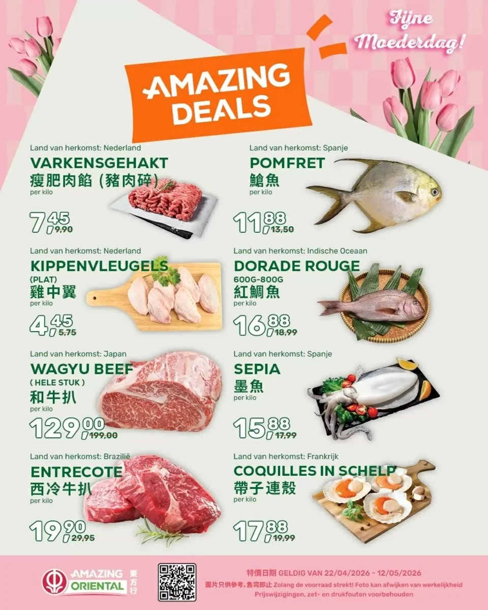 Amazing Oriëntal folder – pagina 1