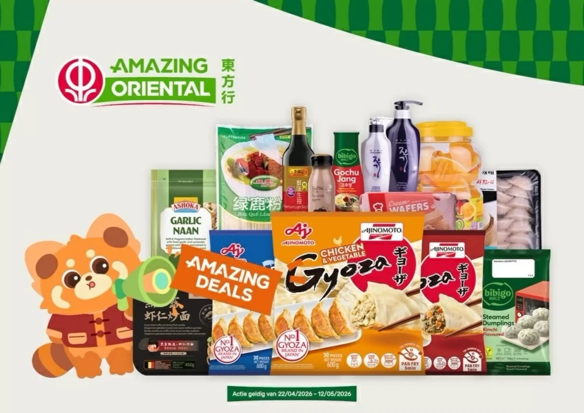 Amazing Oriëntal folder – pagina 1