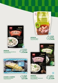 MEIRUN Pork Dumplings with Chives aanbieding bij Amazing-oriental – geldig van 18.02.2026 t/m 10.03.2026