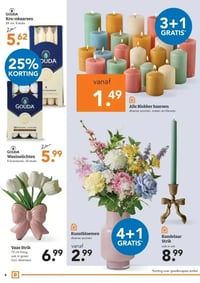 Kunstbloemen aanbieding bij Blokker – geldig van 02.02.2026 t/m 22.02.2026