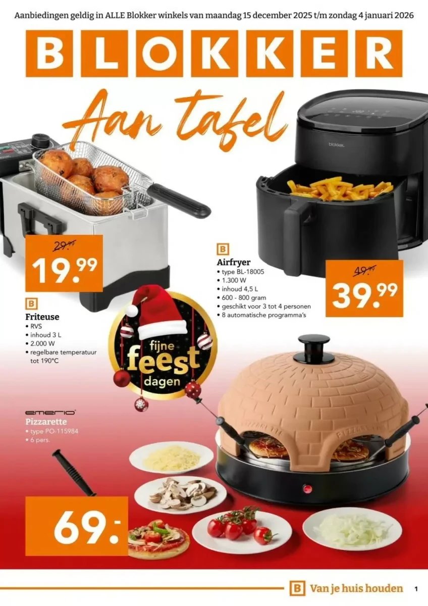 Blokker folder – pagina 1