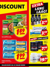 XXL nutrition n'joy protein drink aanbieding bij Boni – geldig van 01.01.2026 t/m 17.01.2026