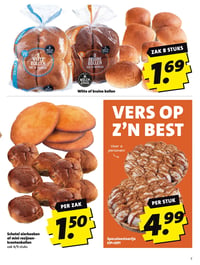 Schotel eierkoeken of mini rozijnen-krentenbollen zak 4/9 stuks aanbieding bij Boni – geldig van 02.03.2026 t/m 08.03.2026