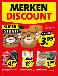 Calvé pindakaas naturel of met nootjes pot 350 gram aanbieding bij Boni – geldig van 02.03.2026 t/m 08.03.2026