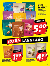 g'woon notenmelanges en notenmixen alle varianten zak 150-250 gram aanbieding bij Boni – geldig van 09.02.2026 t/m 15.02.2026