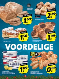 Mini stol 100 gram aanbieding bij Boni – geldig van 15.12.2025 t/m 28.12.2025