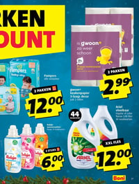 Pampers alle varianten aanbieding bij Boni – geldig van 15.12.2025 t/m 28.12.2025