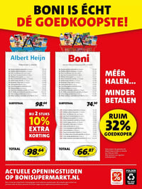 BIJ 2 STUKS 10% EXTRA KORTING aanbieding bij Boni – geldig van 16.02.2026 t/m 22.02.2026