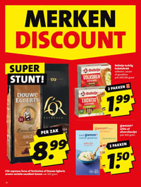 L'Or espresso forza of fortissimo of Douwe Egberts aroma variatie excellent bonen zak 500 gram aanbieding bij Boni – geldig van 16.03.2026 t/m 22.03.2026