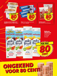 Melkunie milk & fruit aardbei/kers of mango literpak aanbieding bij Boni – geldig van 16.03.2026 t/m 22.03.2026