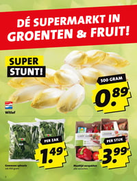 Gewassen spinazie aanbieding bij Boni – geldig van 16.03.2026 t/m 22.03.2026