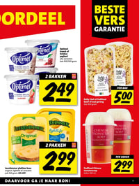 Leerdammer plakken kaas aanbieding bij Boni – geldig van 19.01.2026 t/m 25.01.2026