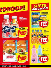 Honig macaroni naturel aanbieding bij Boni – geldig van 19.01.2026 t/m 25.01.2026