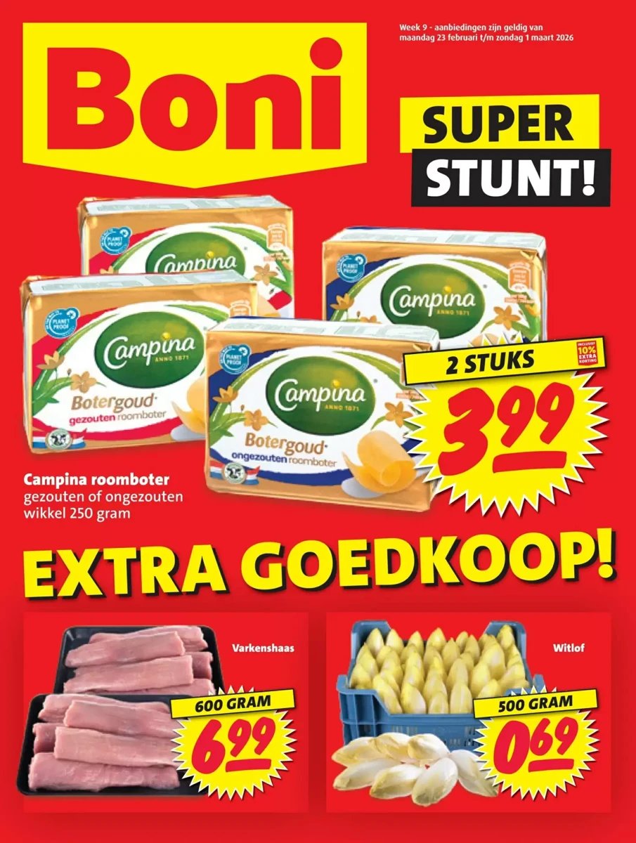 Boni folder – pagina 1