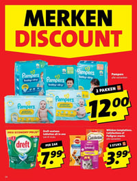 Whiskas temptations, Catisfactions of Pedigree snacks alle varianten aanbieding bij Boni – geldig van 23.02.2026 t/m 01.03.2026