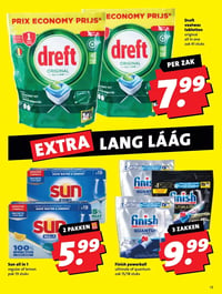 Sun all in 1 regular of lemon pak 19 stuks aanbieding bij Boni – geldig van 23.02.2026 t/m 01.03.2026