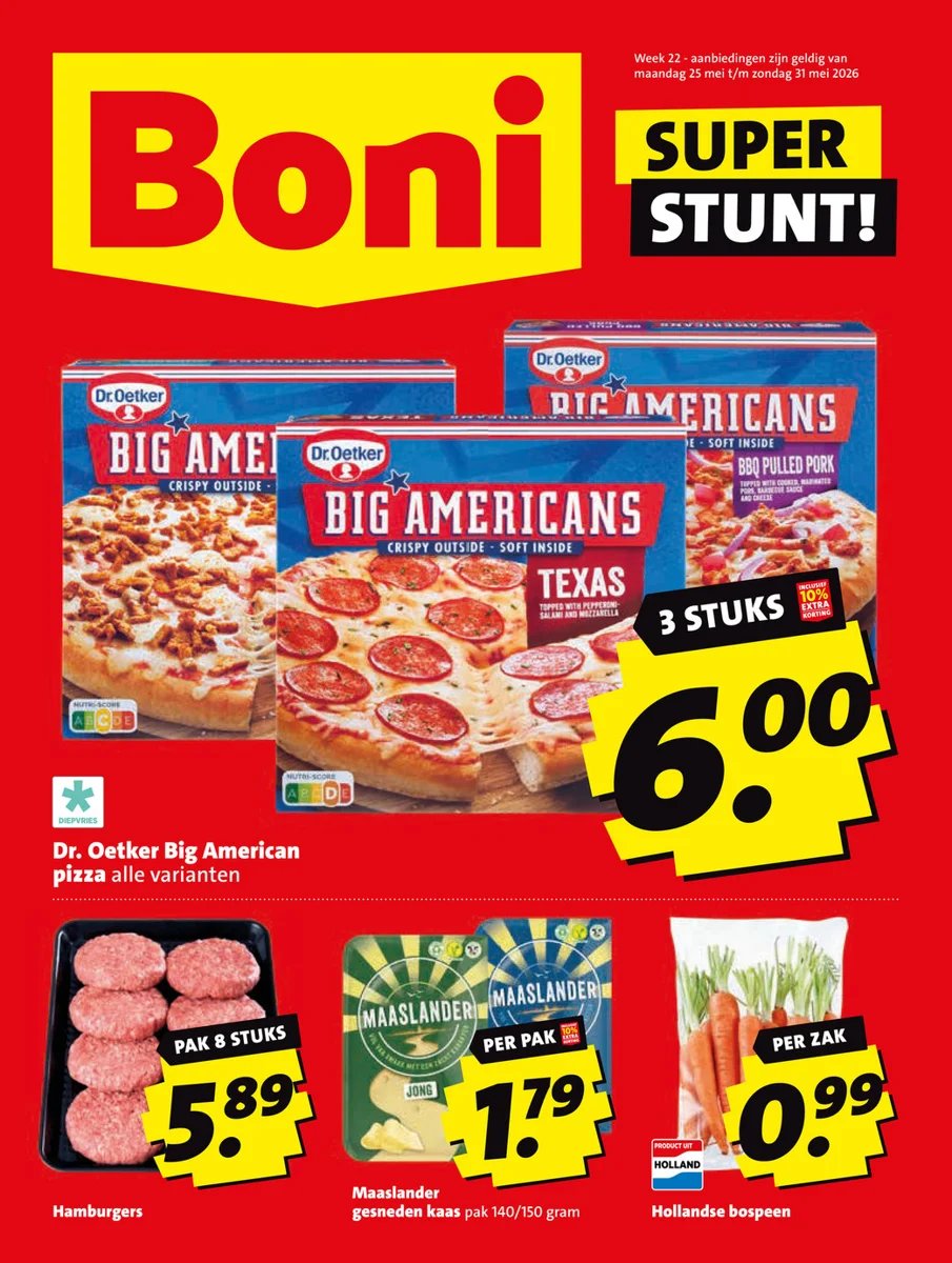 Boni folder – pagina 1
