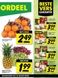 Ananas per stuk aanbieding bij Boni – geldig van 26.01.2026 t/m 01.02.2026