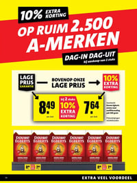 Douwe Egberts aroma rood snelfiltermaling pak 500 gram aanbieding bij Boni – geldig van 26.01.2026 t/m 01.02.2026