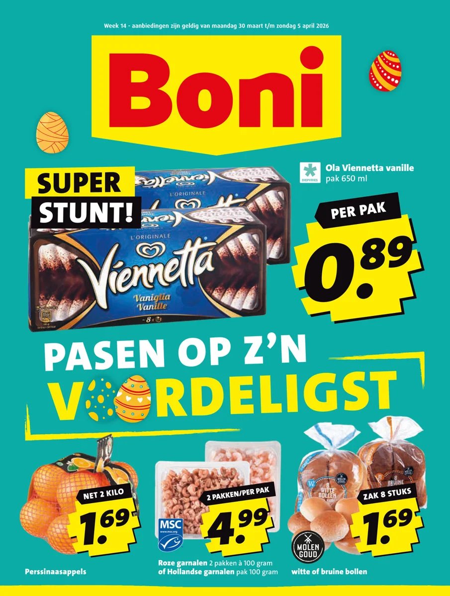 Boni folder – pagina 1