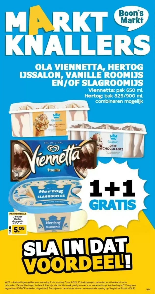 Boon's Markt folder – pagina 1