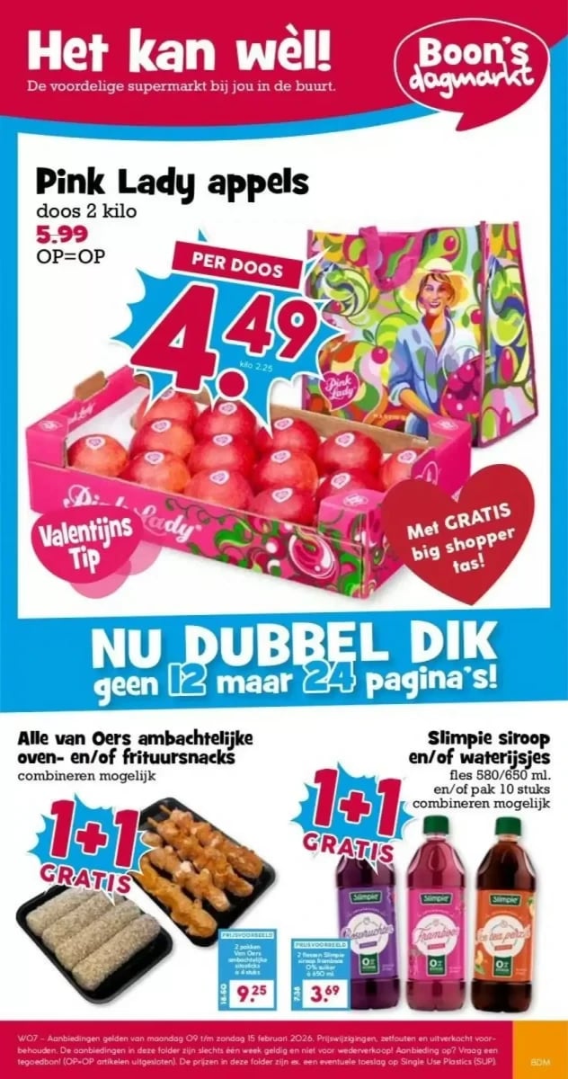 Boon's Markt folder – pagina 1