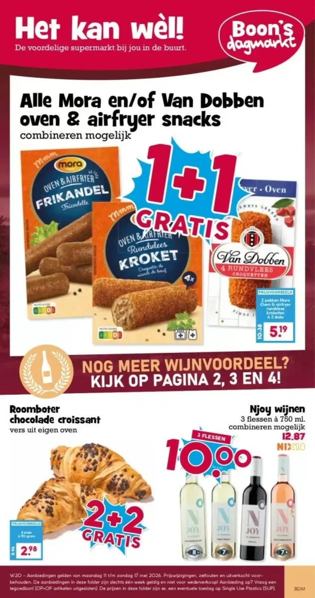 Boon's Markt folder – pagina 1