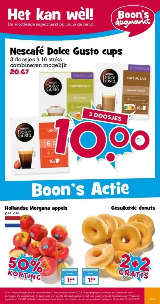 Boon's Markt folder – pagina 1