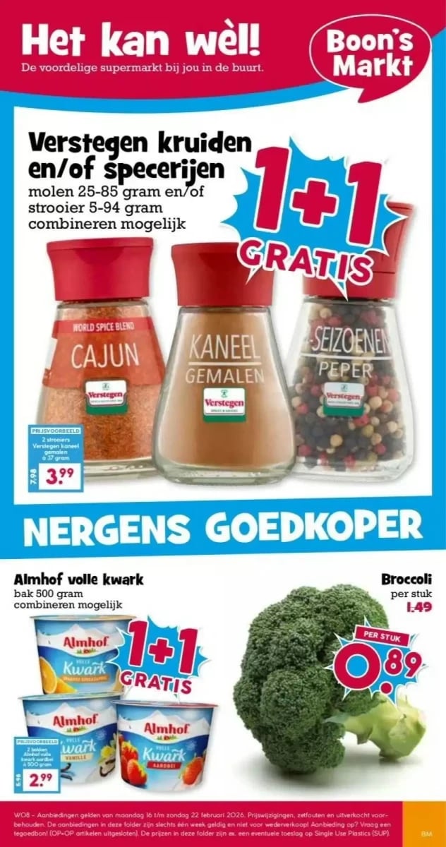 Boon's Markt folder – pagina 1