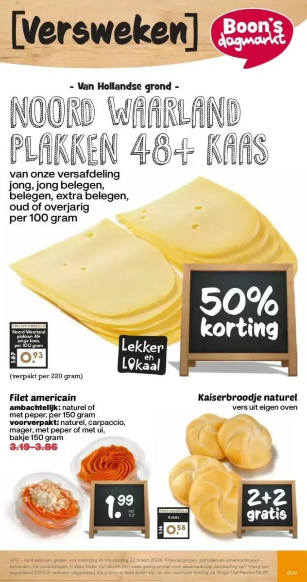 Boon's Markt folder – pagina 1