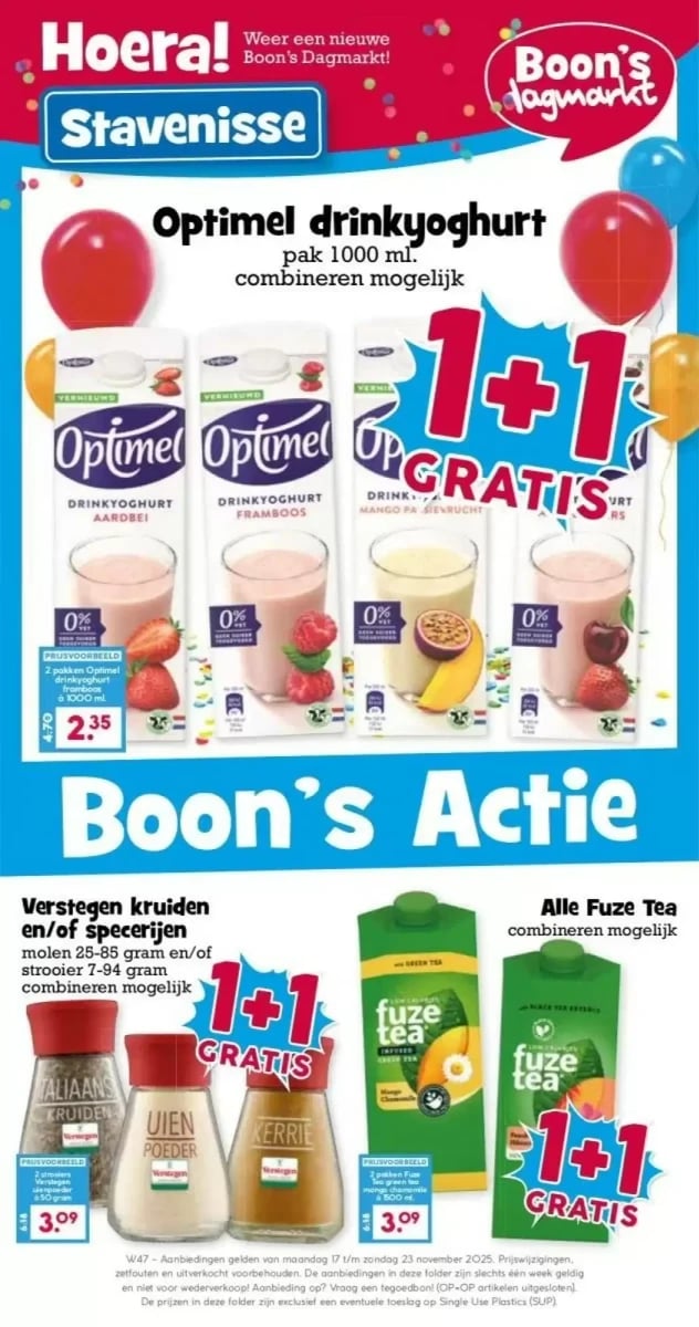 Boon's Markt folder – pagina 1
