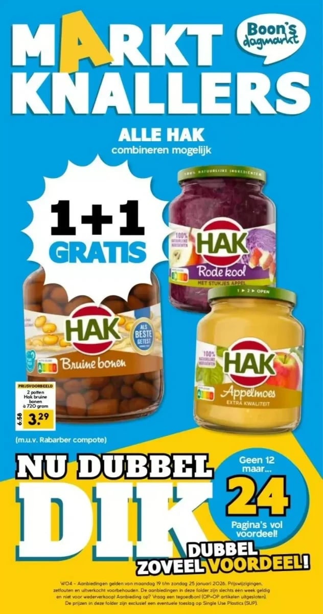Boon's Markt folder – pagina 1