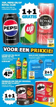 7UP, PEPSI EN/OF ROYAL CLUB aanbieding bij Boon's Markt – geldig van 26.01.2026 t/m 01.02.2026