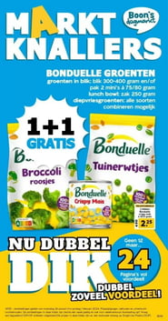 Bonduelle groenten aanbieding bij Boon's Markt – geldig van 26.01.2026 t/m 01.02.2026