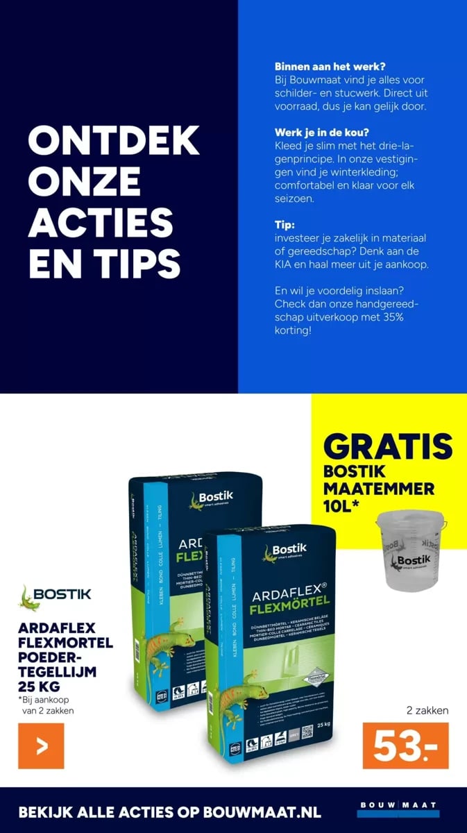 Bouwmaat folder – pagina 2