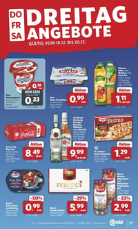 Coca-Cola Big Pack aanbieding bij Combi – geldig van 18.12.2025 t/m 20.12.2025