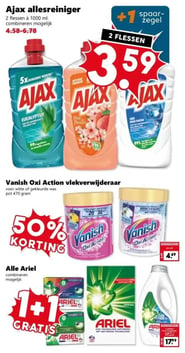 Vanish Oxi Action vlekverwijderaar aanbieding bij Coop – geldig van 02.02.2026 t/m 08.02.2026